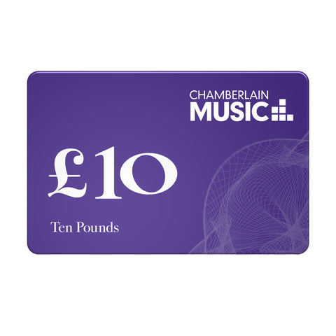 GIFTCARD-10 - Chamberlain Music Gift Voucher £10.00
