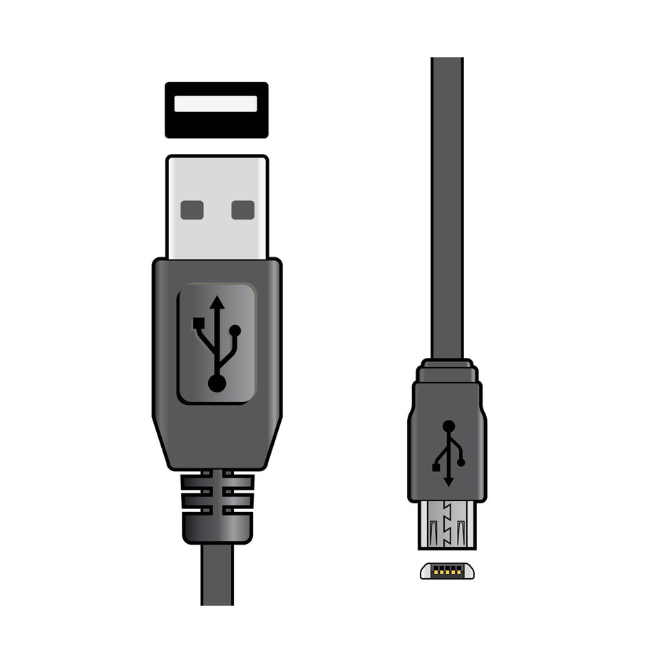 SK113001 - AV Link USB 2.0 type A to micro type B 5 pin cable - 1.5m Default title