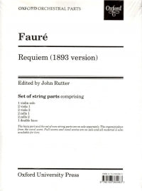 OUP-3360983 - Faure Requiem (1893 version): Set of string parts Default title