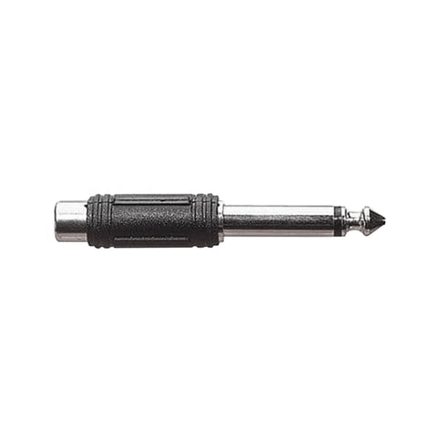 F365 - Electrovision F365 6.35mm mono plug to phono socket adaptor Default title