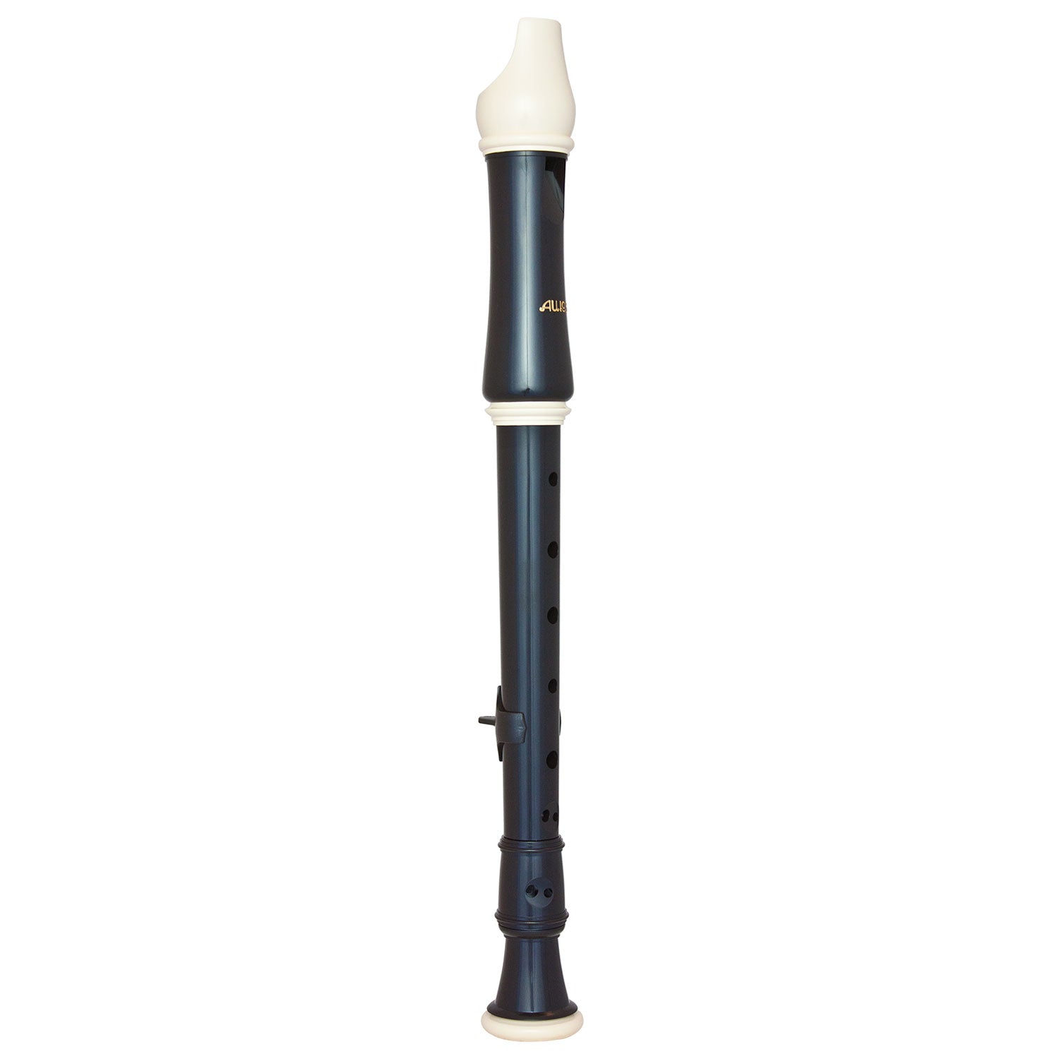 205 - Aulos 205A Robin descant recorder A1 / Black and white