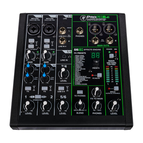 2051299-03 - Mackie ProFX Mixer 6 channels