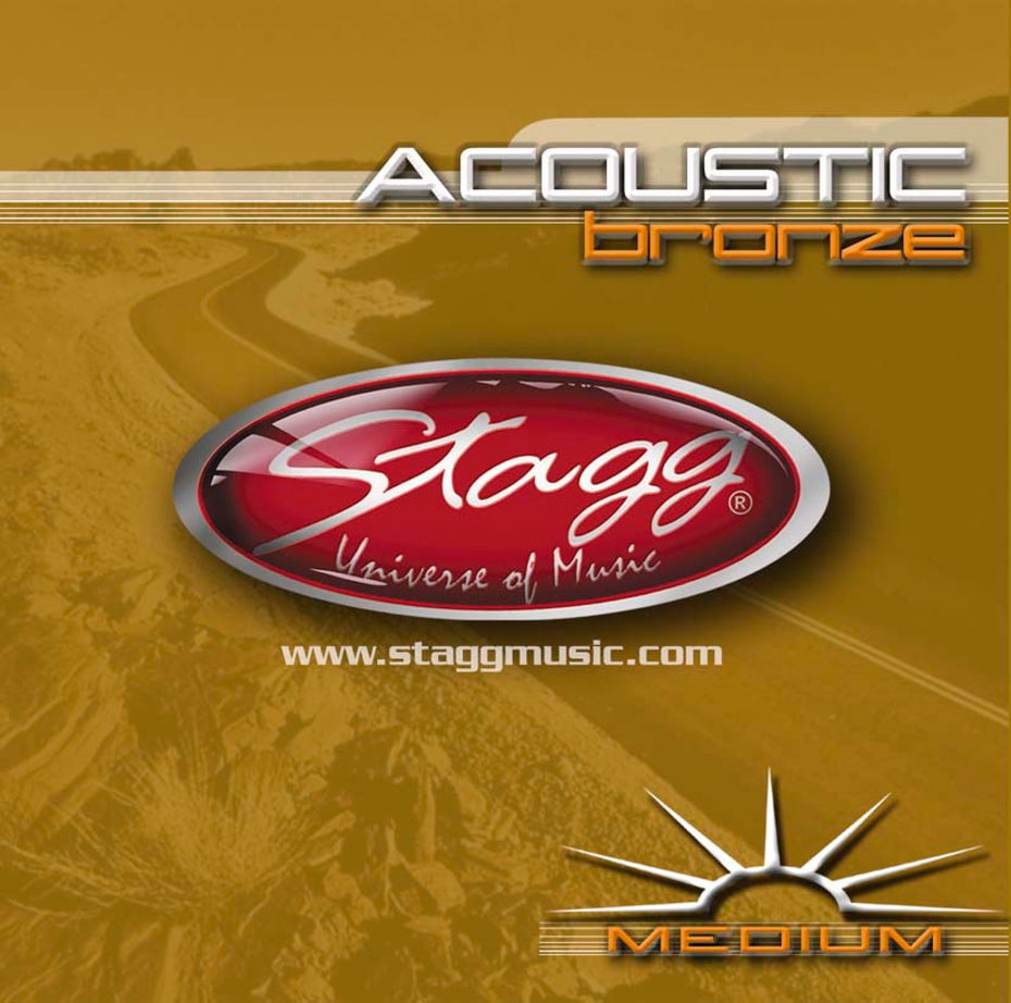 AC1356BR - Stagg entry level acoustic guitar strings Medium