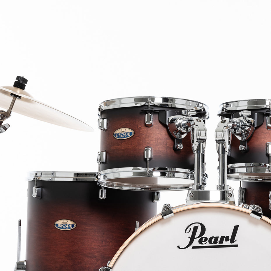 DMP925S-260 - Pearl Decade Maple rock drum kit Brown burst