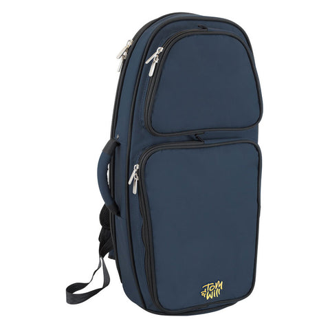 26TH-387 - Tom & Will tenor horn gig bag Blue with blue interior