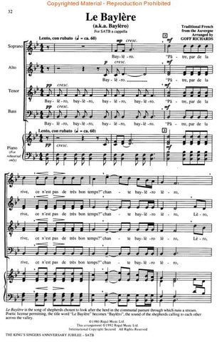 HL08602134 - The King's Singers 25th Anniversary Jubilee Collection (SATB) Default title