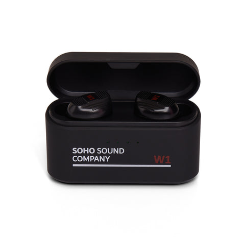30R01B - Soho W1 wireless earbuds Black