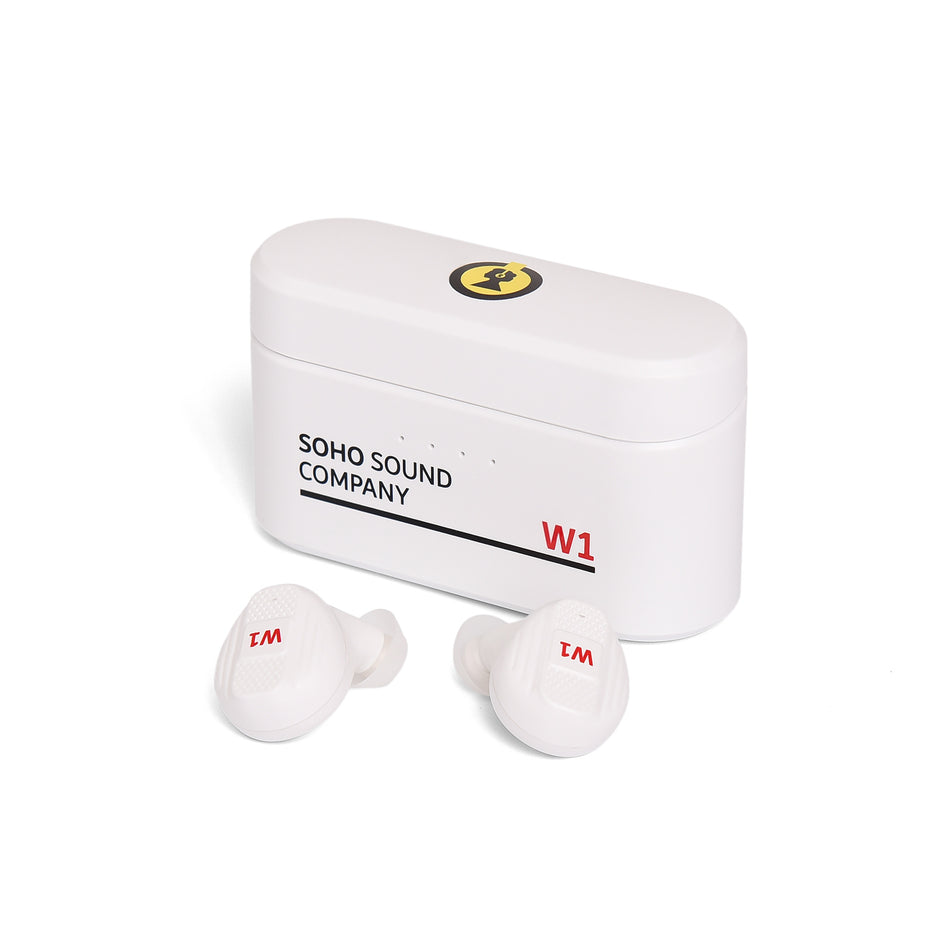 30R01W - Soho W1 wireless earbuds White