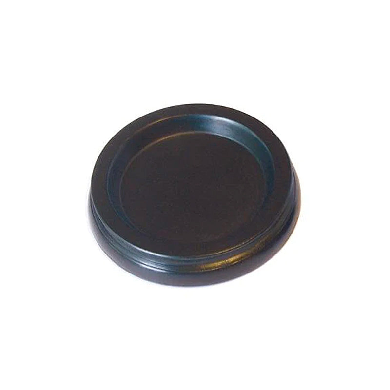 FN348 - Black hardwood medium castor cup (sold individually) Default title