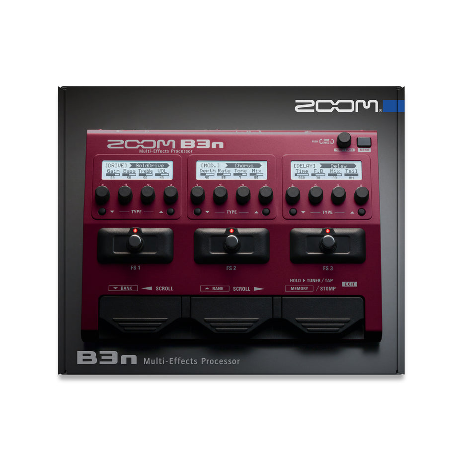 B3N - Zoom B3n multi-effects processor for bassists Default title