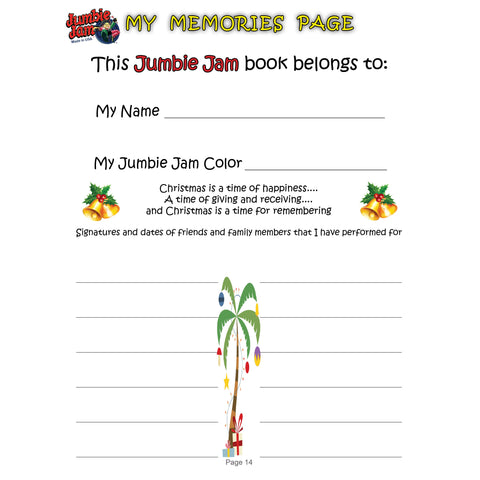 JJ5515 - Jumbie Jam - Songs By Letter Christmas Favourites for Steel Drum Default title