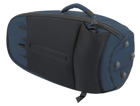 26BH-387 - Tom & Will baritone horn gig bag Blue with blue interior