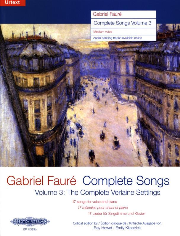 P11393B - Complete Songs 3 (The Complete Verlaine Settings) - medium voice Default title