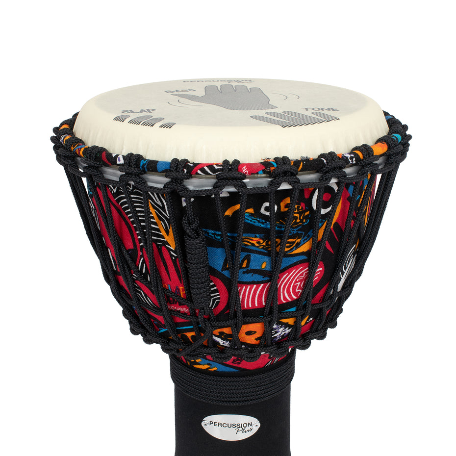 PP6652 - Percussion Plus Slap Djembe - Carnival, rope tuned 10 inch (head)
