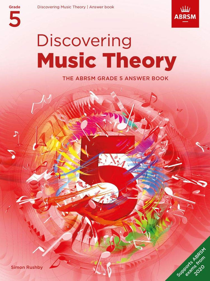 AB-86013545 - Discovering Music Theory ABRSM Grade 5 Answer Book Default title