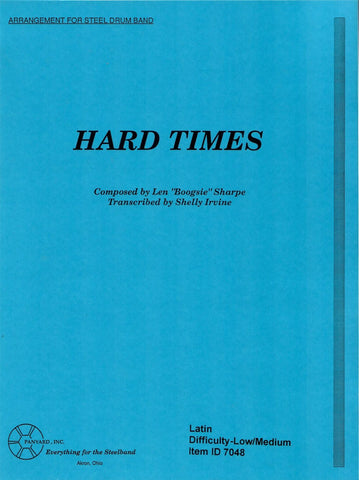 JJ7048 - Hard Times - for steel drum band Default title