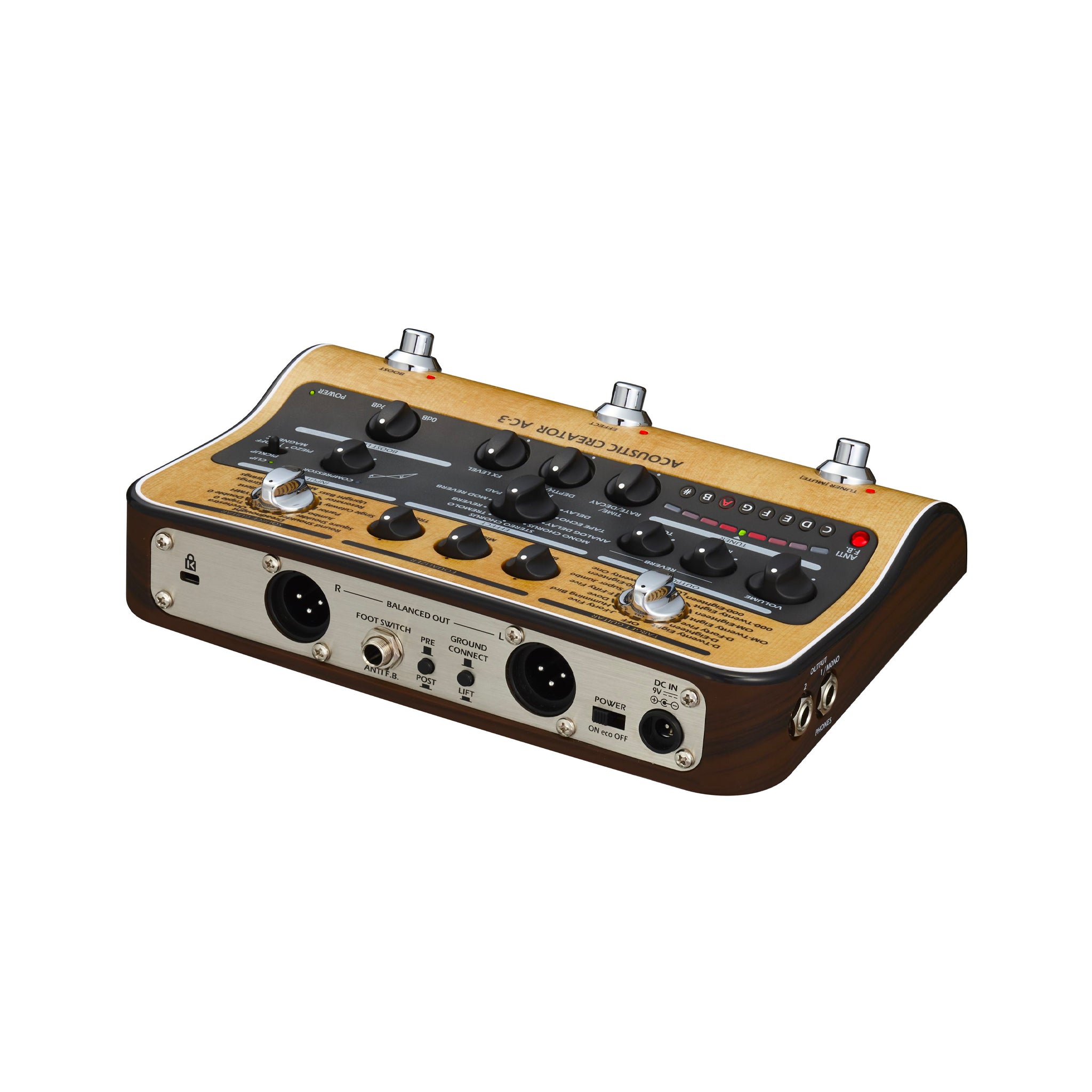 ギター ZOOM Acoustic Creator AC-3 Zoom AC-3 Acoustic Creator pedal | Chamberlain Music