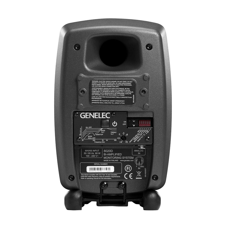 8020DPM - Genelec 8020D Compact 2-way Active Monitor (single) Dark Grey