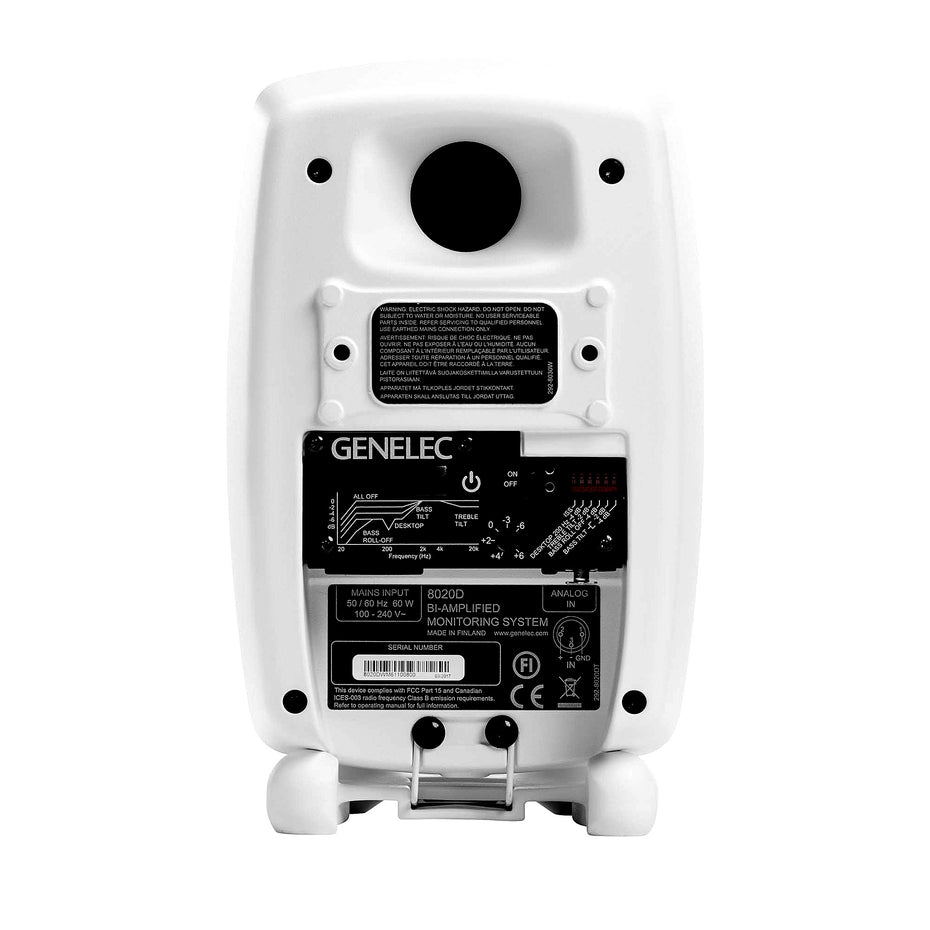 8030CW - Genelec 8030C powered studio monitor - single White