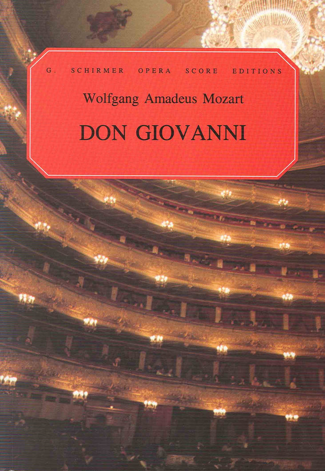 GS33818 - W.A. Mozart: Don Giovanni (Vocal Score) Default title