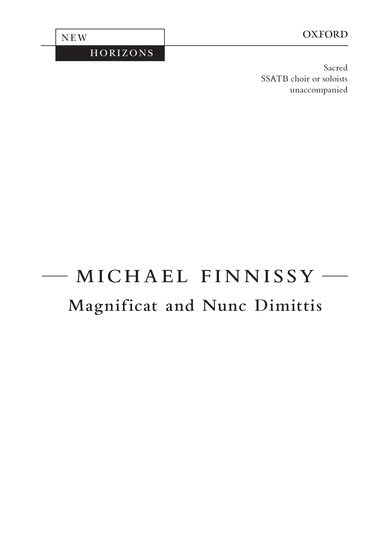 OUP-3356016 - Finnissy Magnificat and Nunc Dimittis: Vocal score Default title