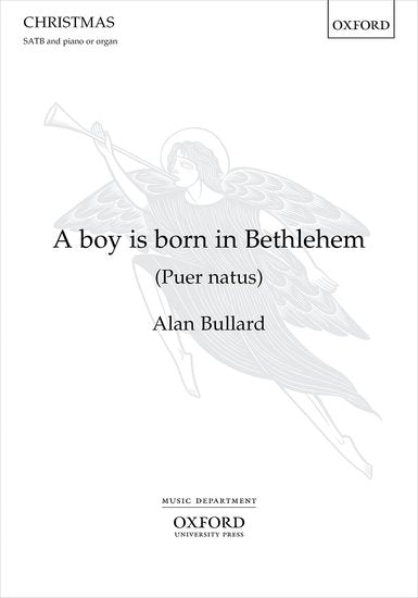 OUP-3356412 - A boy is born in Bethlehem (Puer natus): Vocal score Default title