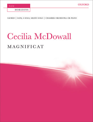 OUP-3359482 - McDowall Magnificat: Vocal score Default title