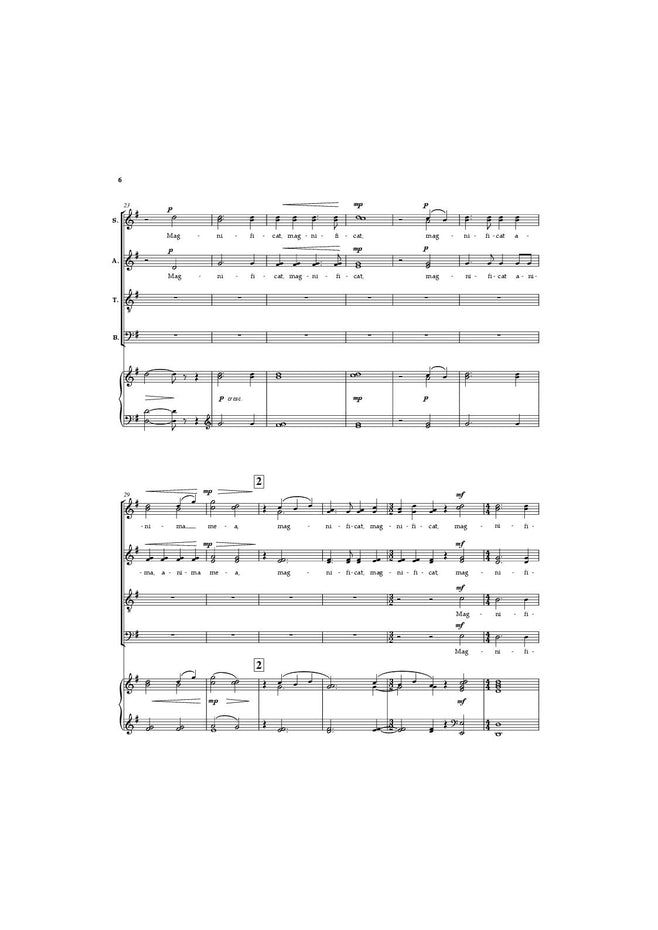 OUP-3359482 - McDowall Magnificat: Vocal score Default title