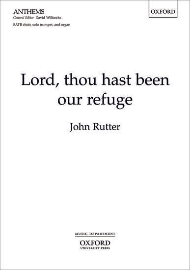 OUP-3362741 - Rutter Lord, thou hast been our refuge: Vocal score Default title