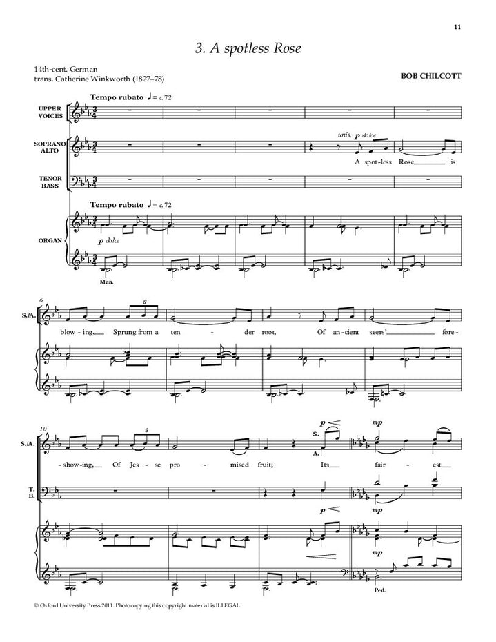 OUP-3375604 - On Christmas Night: Vocal score Default title