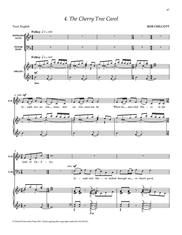 OUP-3375604 - On Christmas Night: Vocal score Default title