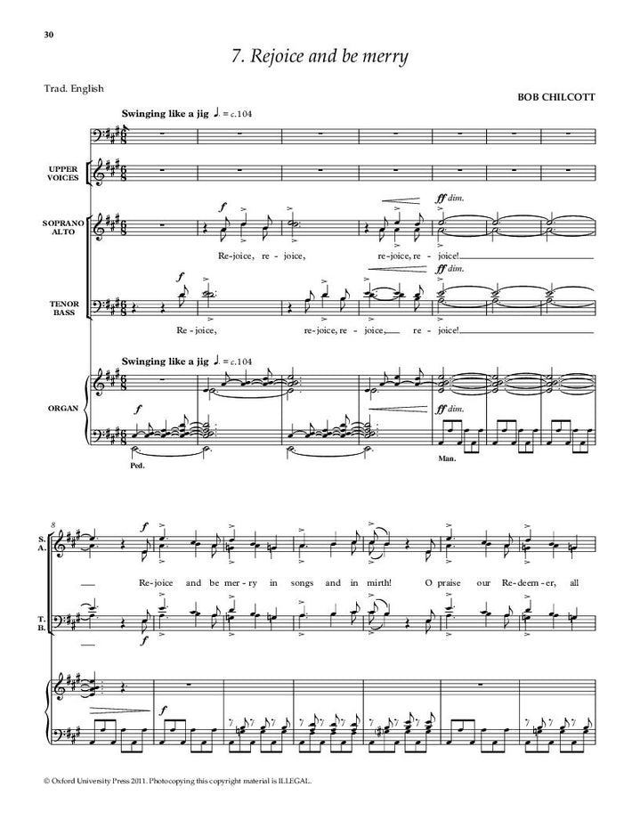 OUP-3375604 - On Christmas Night: Vocal score Default title