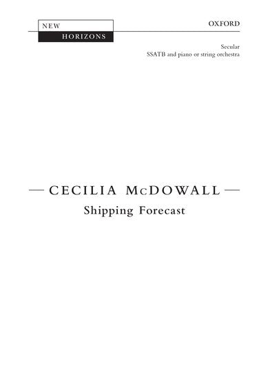 OUP-3379725 - Shipping Forecast: Vocal score Default title