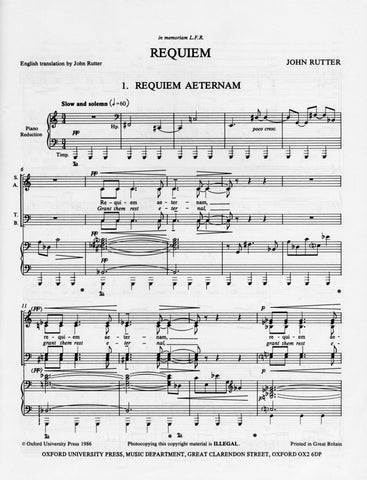 OUP-3380707 - Rutter Requiem: Vocal Score Default title