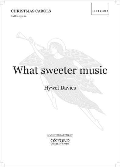 OUP-3386365 - What sweeter music: Vocal score Default title