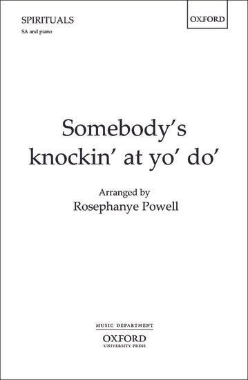 OUP-3387836 - Somebody's knockin' at yo' do': Vocal score Default title