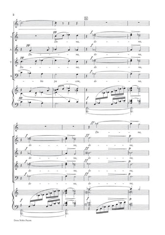 OUP-3388611 - Vaughan Williams Dona Nobis Pacem: Vocal score Default title