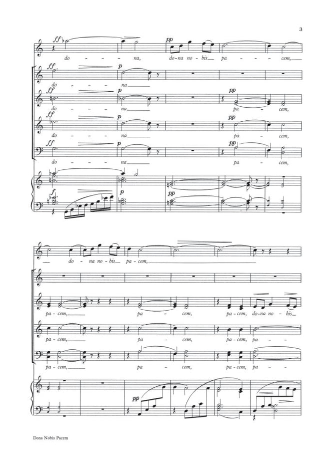 OUP-3388611 - Vaughan Williams Dona Nobis Pacem: Vocal score Default title