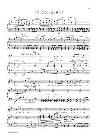 OUP-3388611 - Vaughan Williams Dona Nobis Pacem: Vocal score Default title