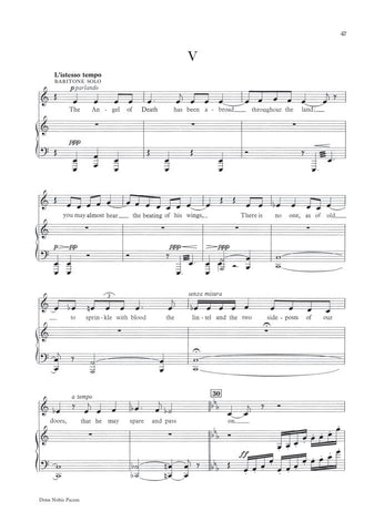OUP-3388611 - Vaughan Williams Dona Nobis Pacem: Vocal score Default title