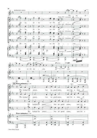 OUP-3388611 - Vaughan Williams Dona Nobis Pacem: Vocal score Default title