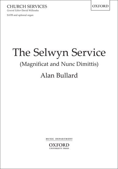 OUP-3393431 - Bullard The Selwyn Service: Vocal score Default title
