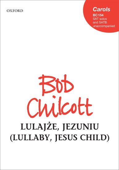 OUP-3395053 - Lulajze, Jezuniu (Lullaby, Jesus child): Vocal score Default title