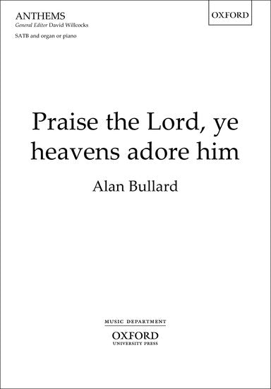 OUP-3395671 - Praise the Lord, ye heavens adore him: Vocal score Default title
