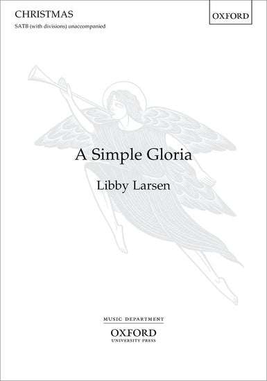 OUP-3396296 - A Simple Gloria: Vocal score Default title
