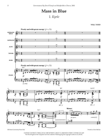 OUP-3400504 - Todd Mass in Blue: Vocal score Default title