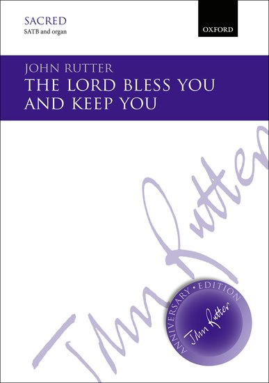 OUP-3405714 - Rutter The Lord bless you and keep you: SATB vocal score Default title