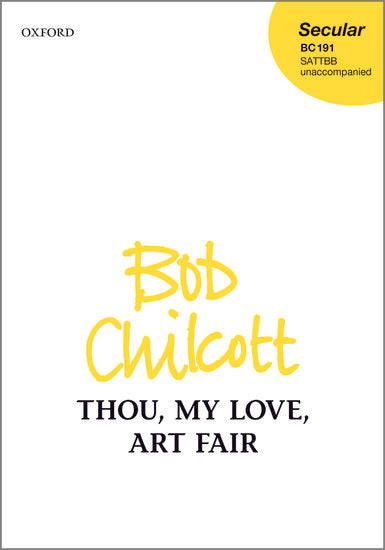 OUP-3407657 - Thou, my love, art fair: Vocal score Default title