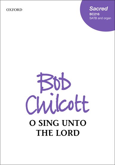 OUP-3410855 - O sing unto the Lord: Vocal score Default title