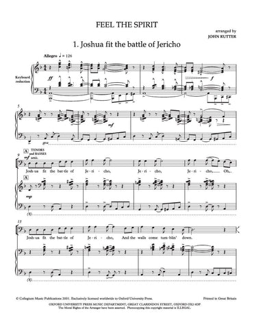 OUP-3416246 - Rutter Feel the Spirit: Vocal score Default title